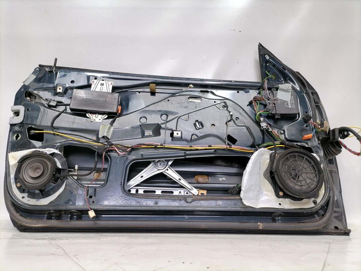 Mercedes Benz CLK links Fahrertür 189 Smaragdschwarz